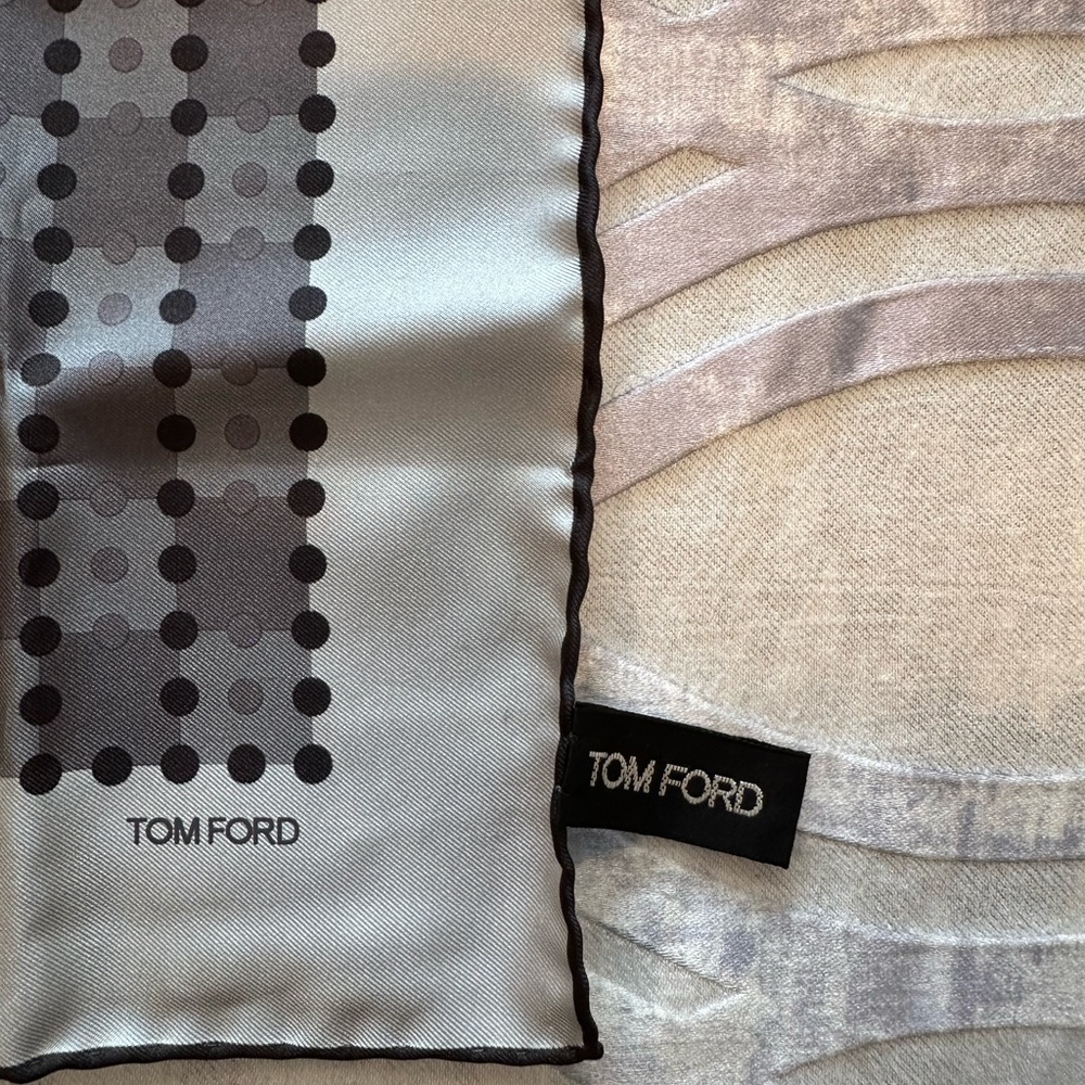 Tom Ford silk pocket square